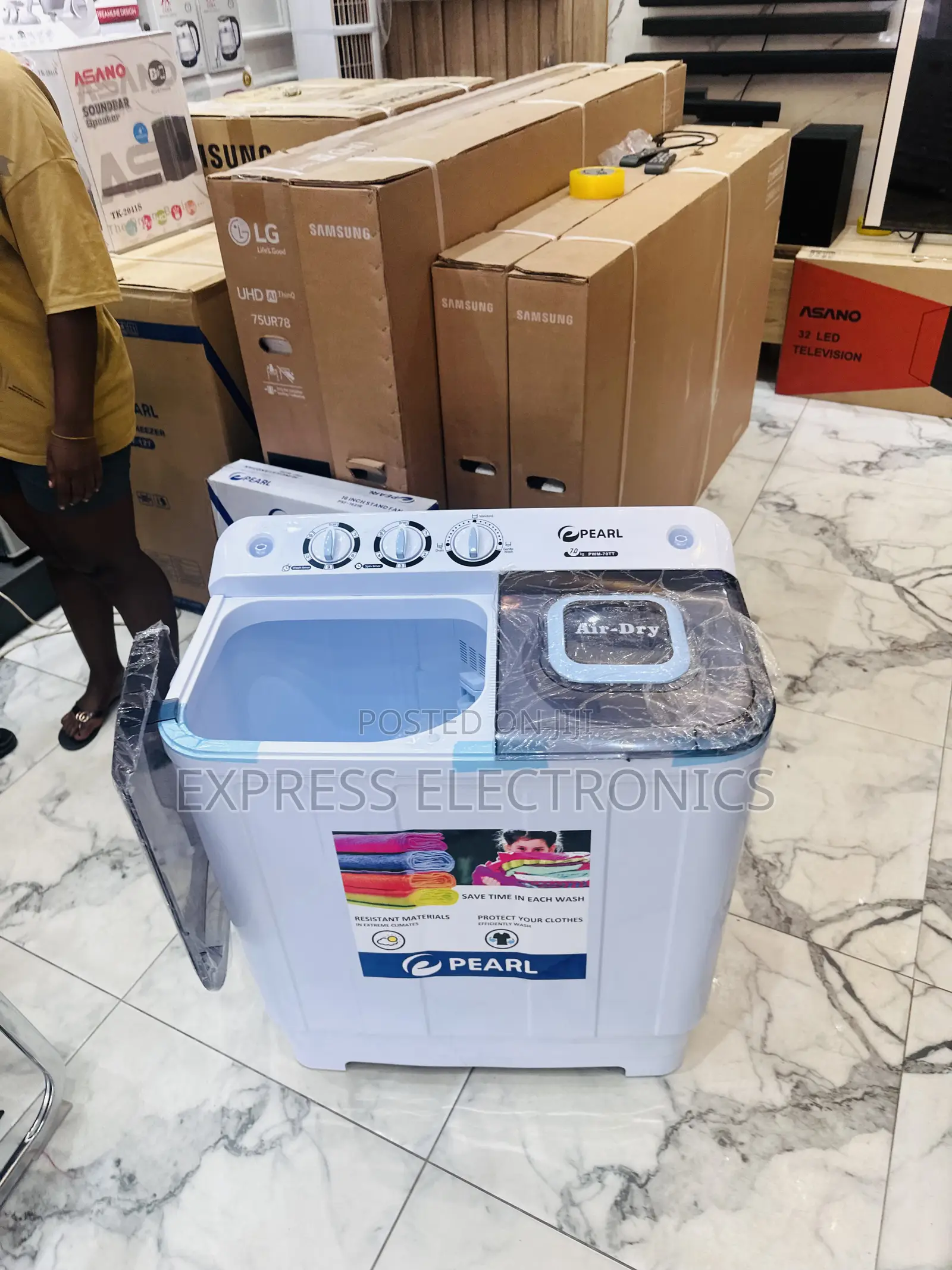 Grab a Washing Machine Pearl 7kg Topload