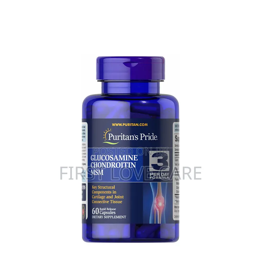Puritan Pride Glucosamine Chondroitin MSM Different Color in Madina
