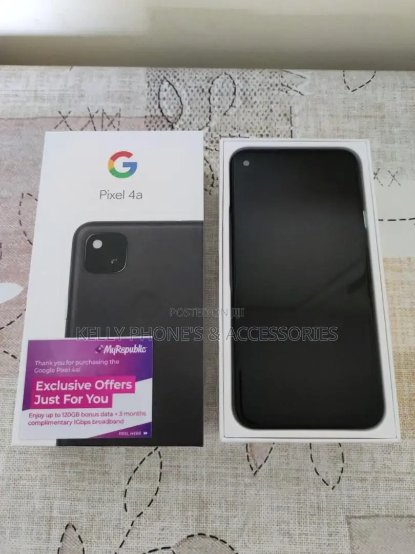 New Google Pixel 4a 128 GB Black