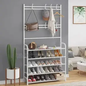 Clothes and Shoe Rack