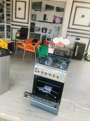 Oven With Grill Volcano 4 Gas Cooker New Line 50x60