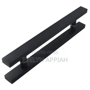 Black Stainless Steel 2ft Pull Handles (Heavy)
