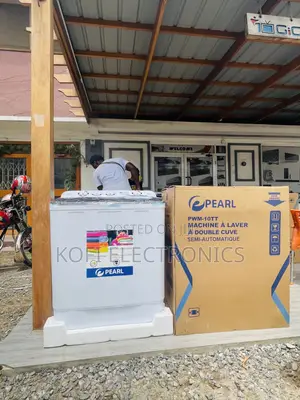 Big Capacity-10kg Pearl 10KG Twin Tub Wash-Machine Semi Auto