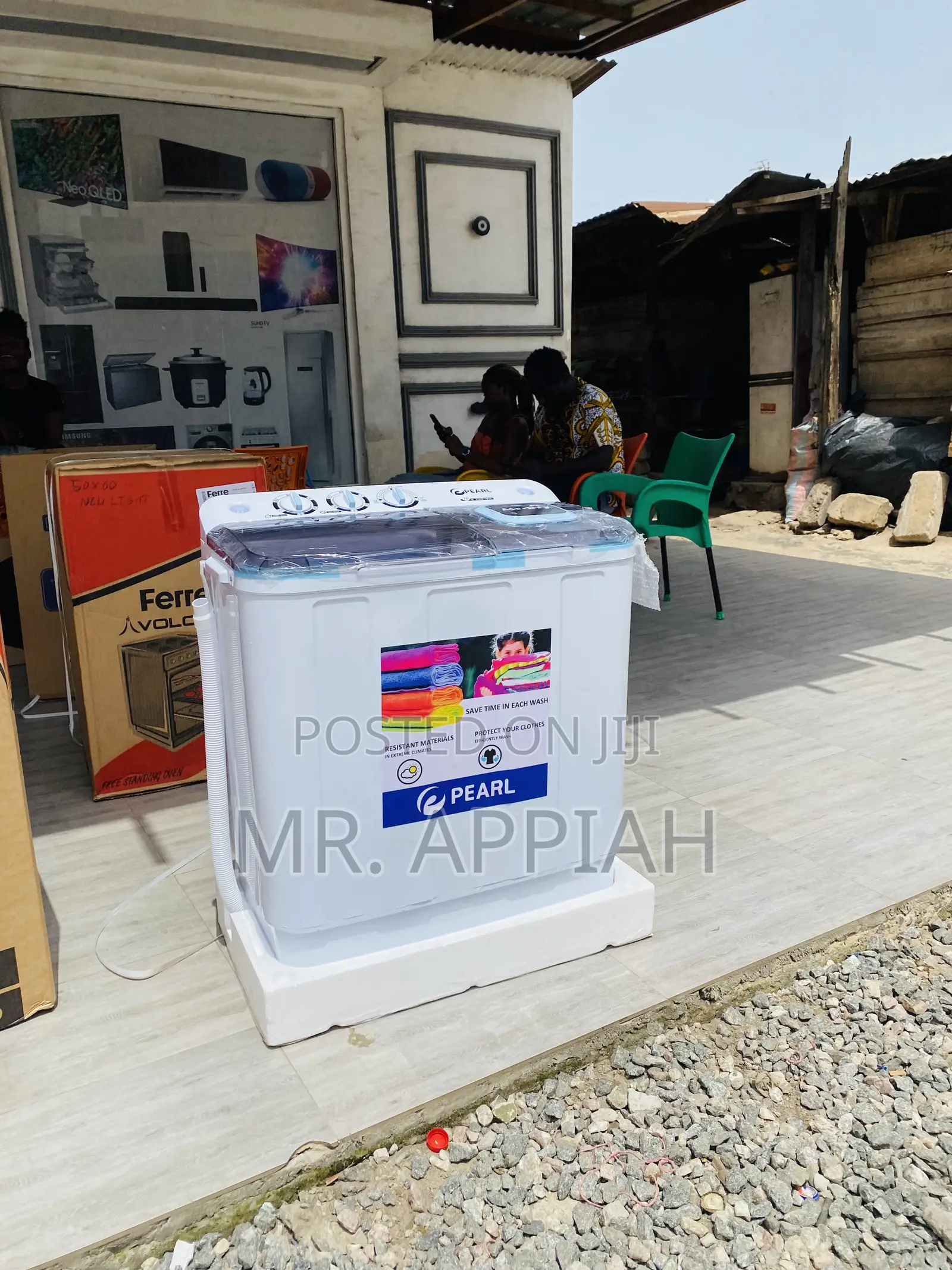 Super Affordable Pearl 7kgTwin Tub Electric Washing Machine