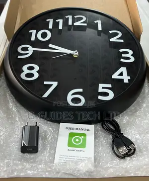 Hd Wall Clock Hidden Camera, Hd Spy Clock Camera
