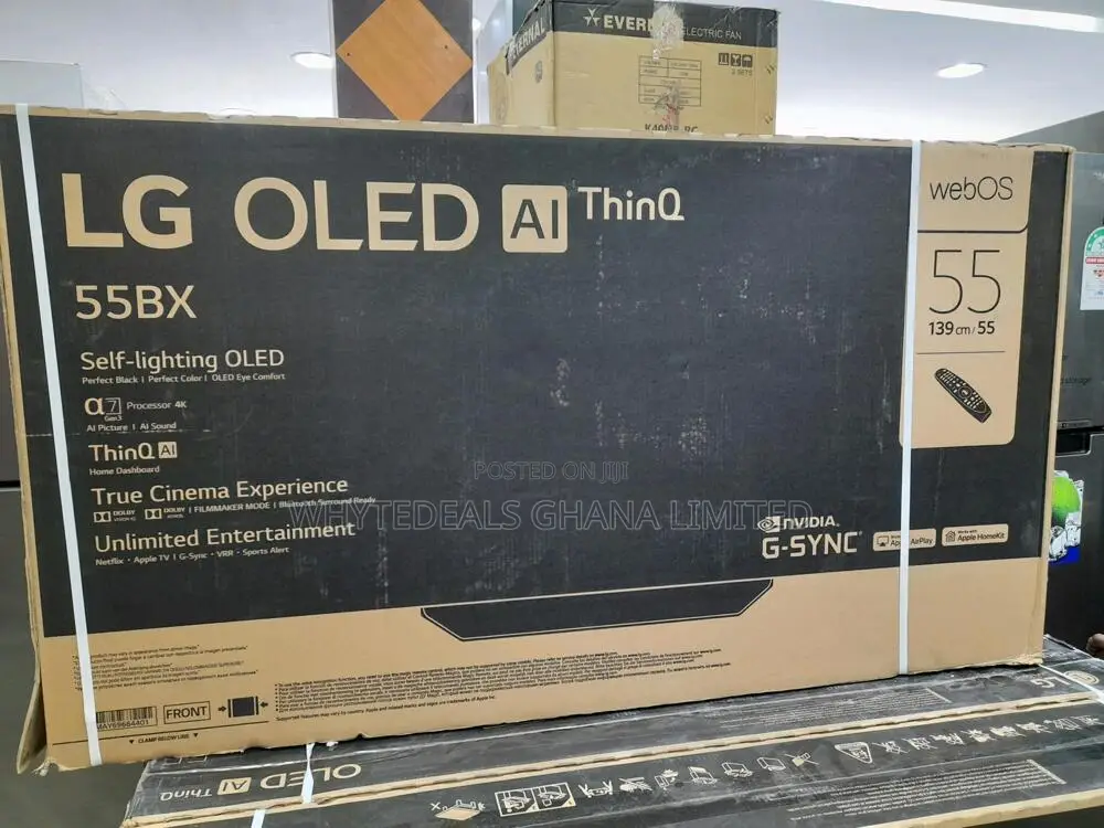 LG 55" Uhd Alexa Built-in Blade-Thin Smart Oled Tv- 55bx