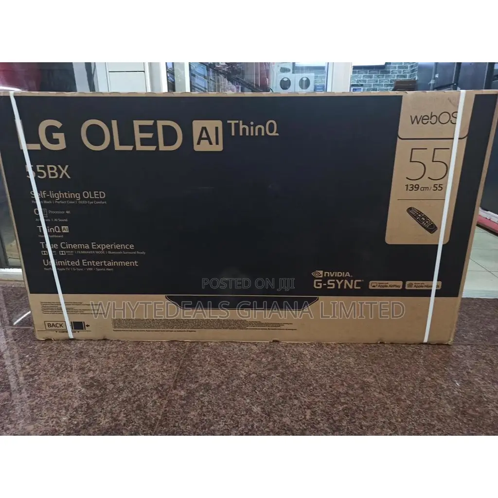 LG 55" Uhd Alexa Built-in Blade-Thin Smart Oled Tv- 55bx