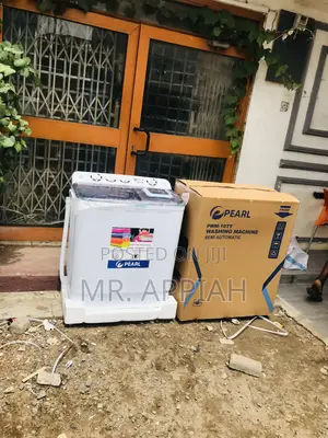 Durable and Affordable Pearl 10kg Top Load Washing Machine.