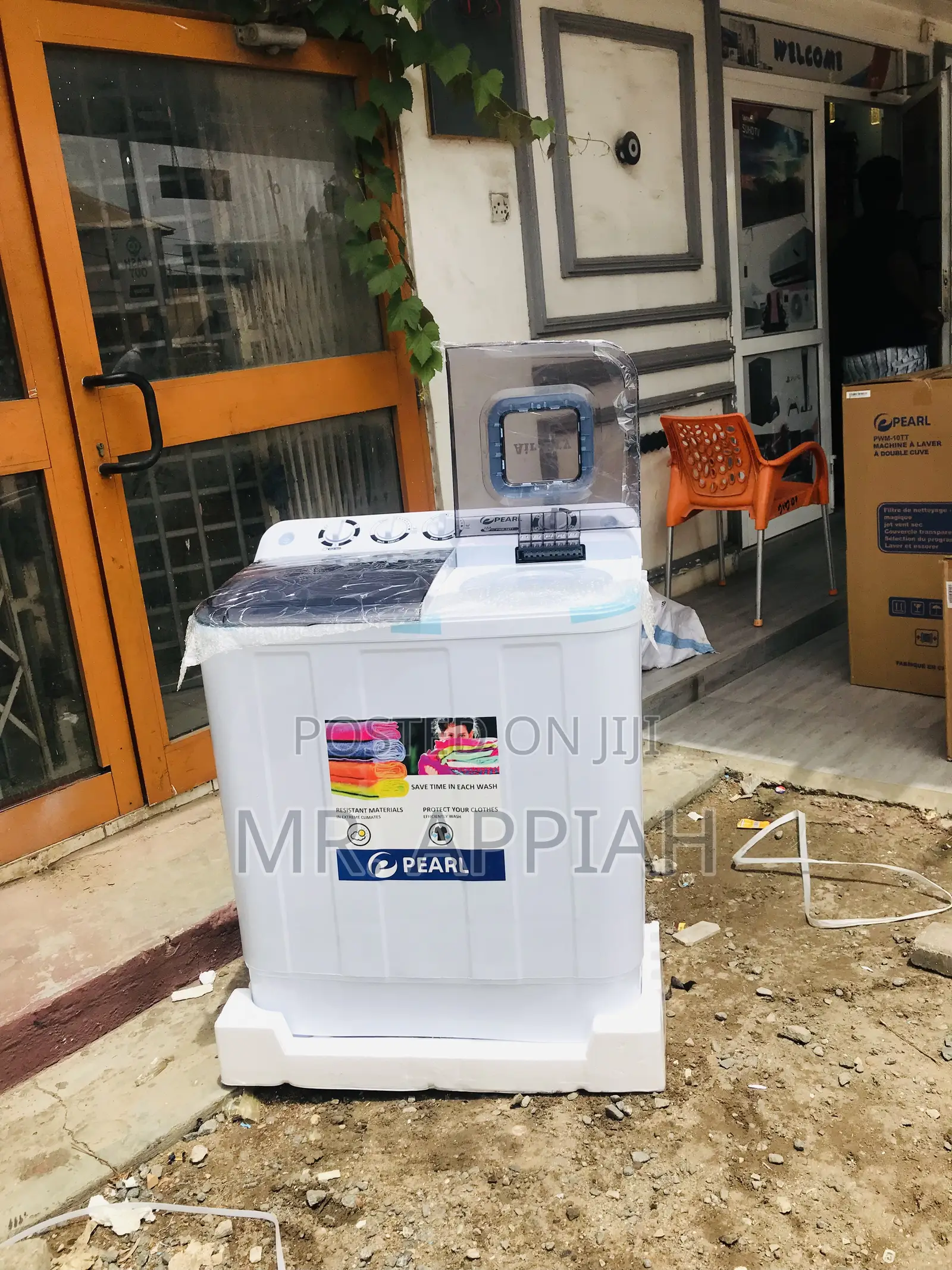 Quality Pearl 10kg Semi-Automatic Washing Machine.