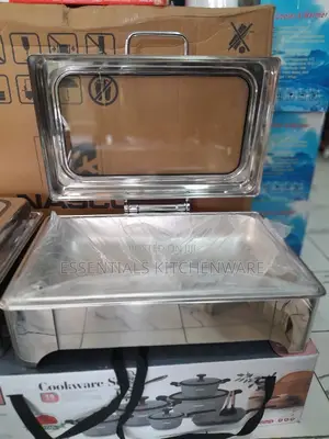 Silver Rectangular Chaffing Dish