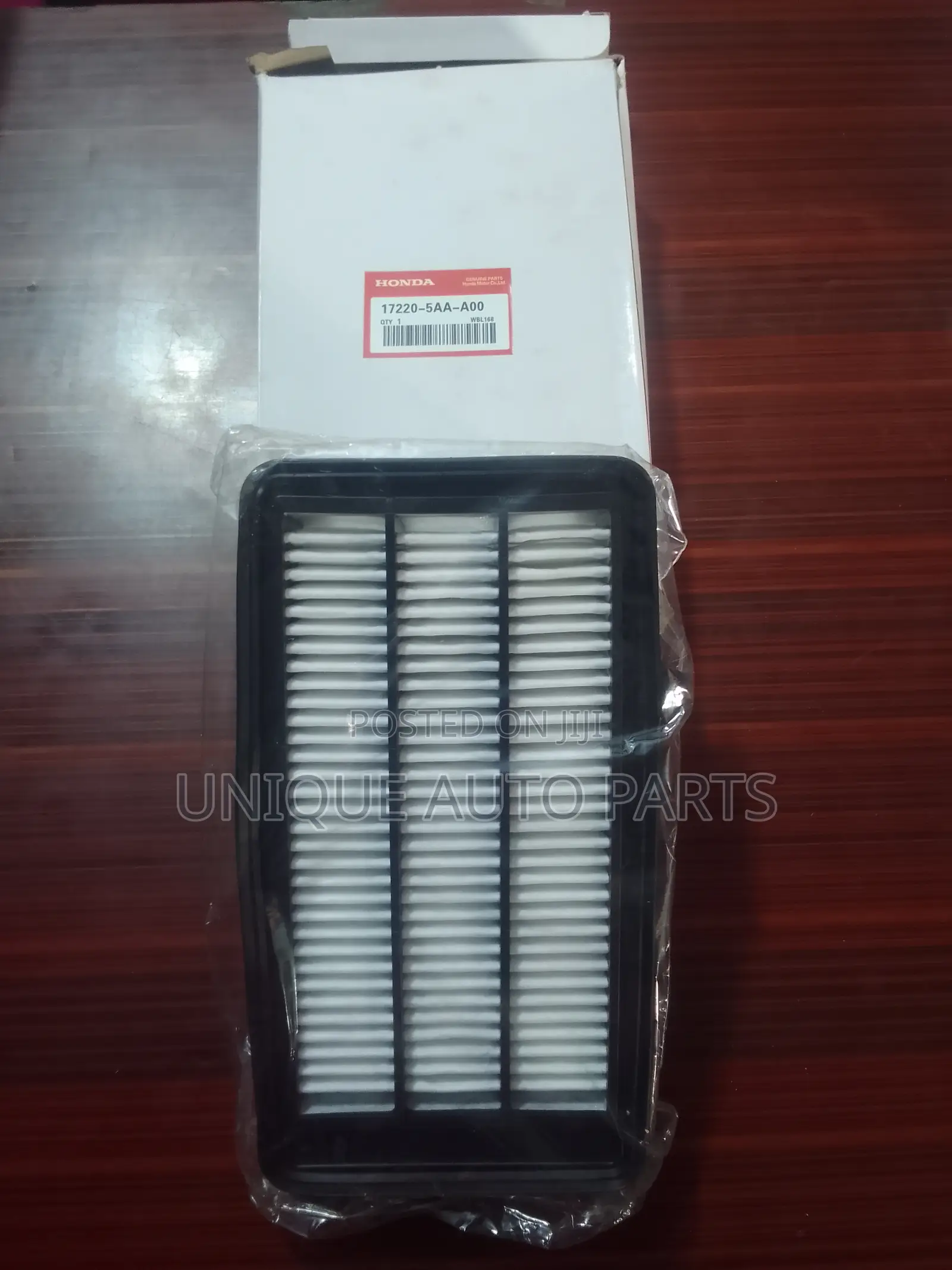 Honda 17220-5aa-A00 Element Assembly, Air Filter