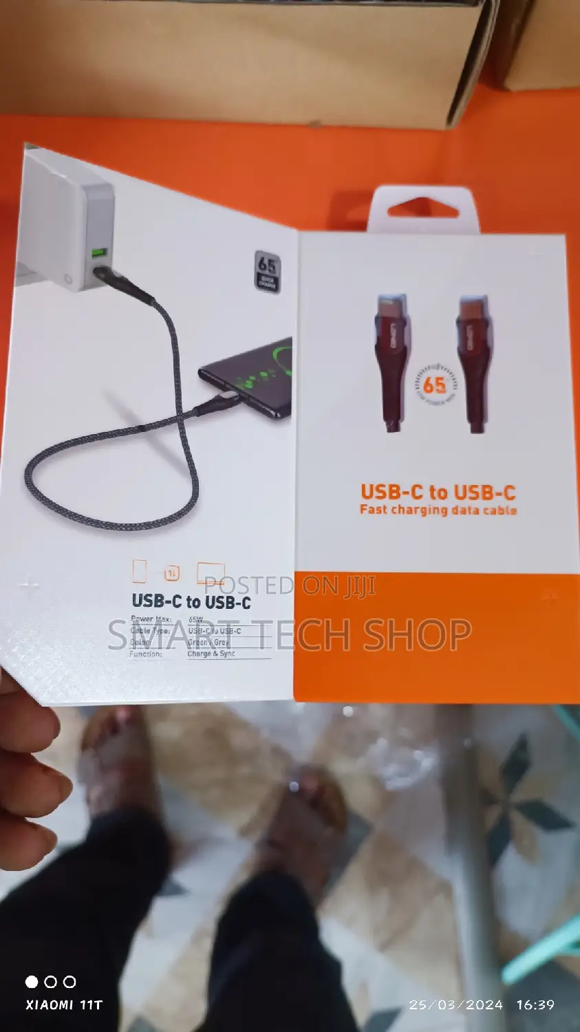 Original LDNIO LC11230W 2M Fast Charging Usb Cable 2A Type C