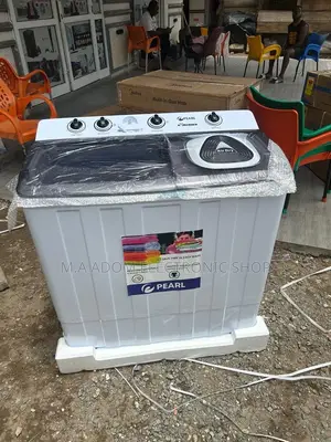Durable and Affordable Pearl 15kg Top Load Washing Machine.