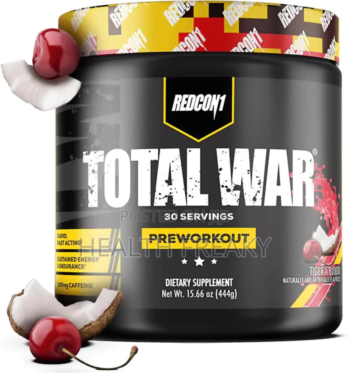 Preworkout Total War Energy Increase Pumps Performance
