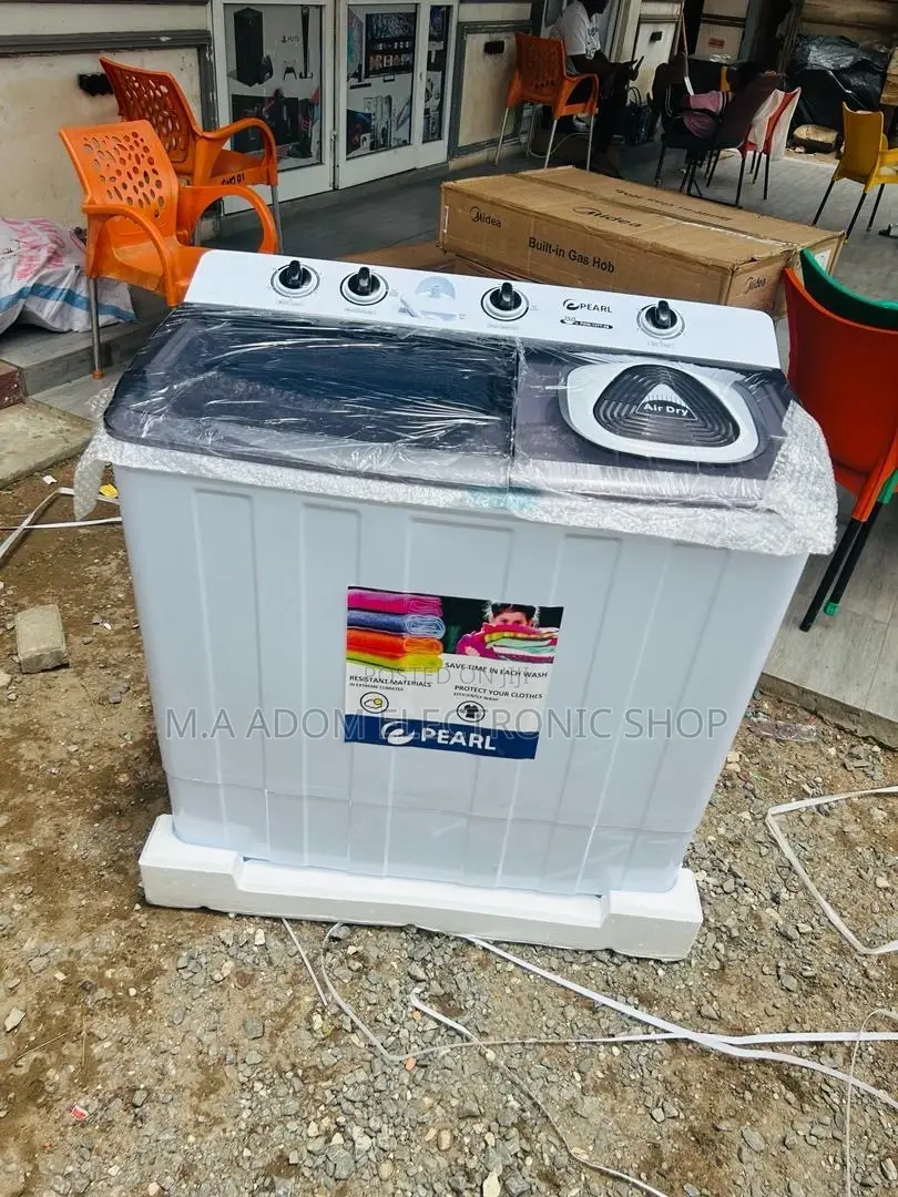 Classic Design Pearl 15kg Top Load Washing Machine.