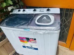 Sleek Design Pearl 15kg Top Load Washing Machine.