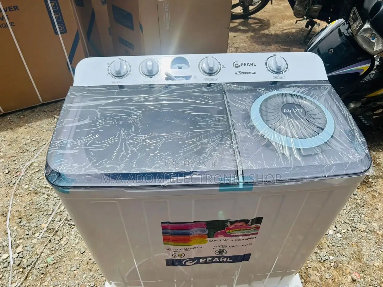 Purchase Adorable Pearl 12kg Semi-Automatic Washing Machine.