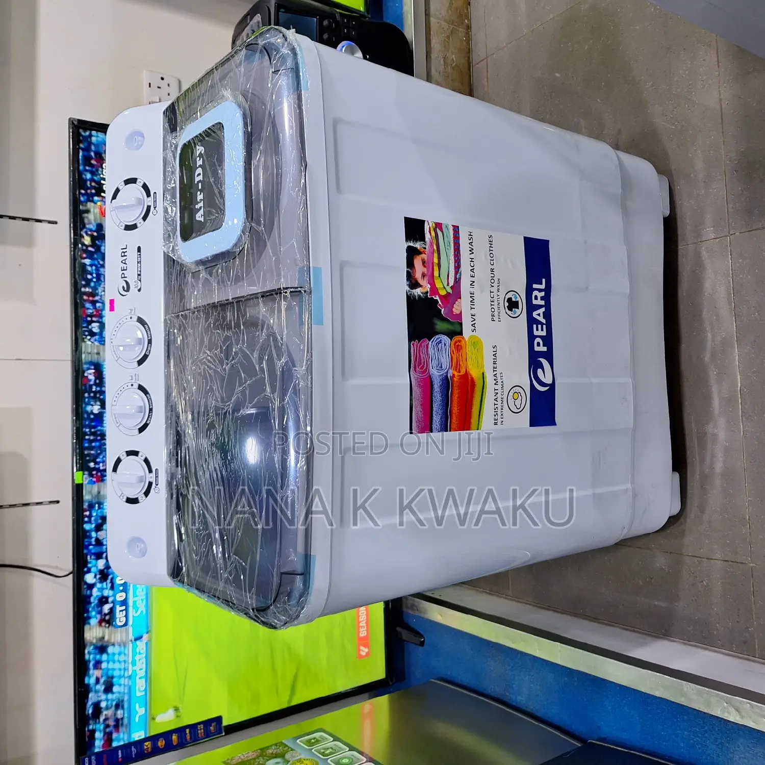 10kg Washing Machine Pearl Top Load