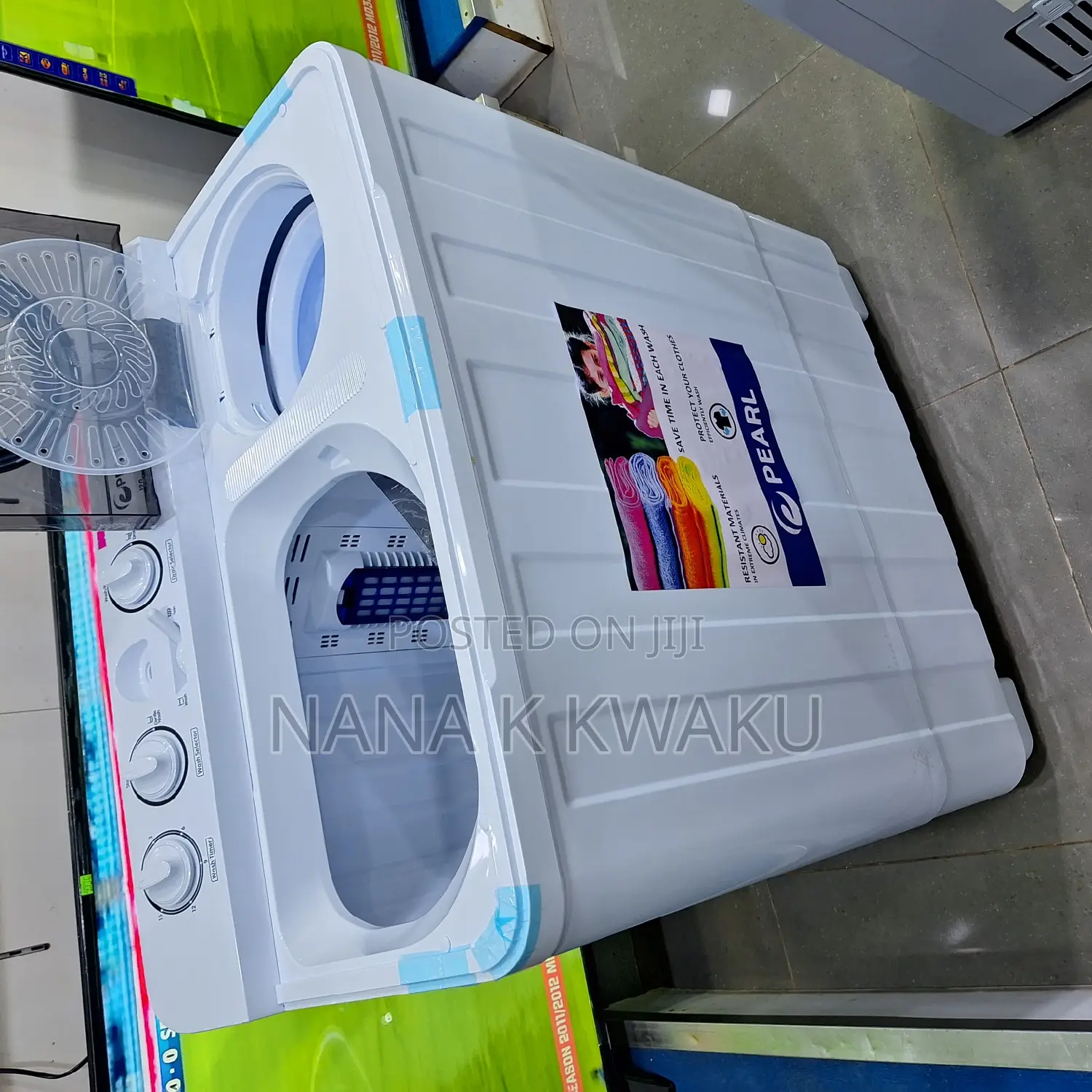 10kg Washing Machine Pearl Top Load