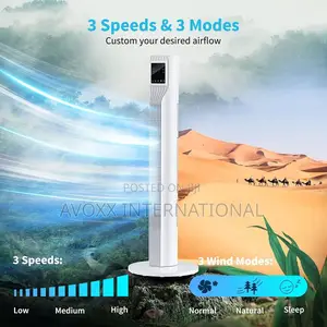 Air Choice/ Trustech TTF-447 44" Oscillating Led Display Tower Fan