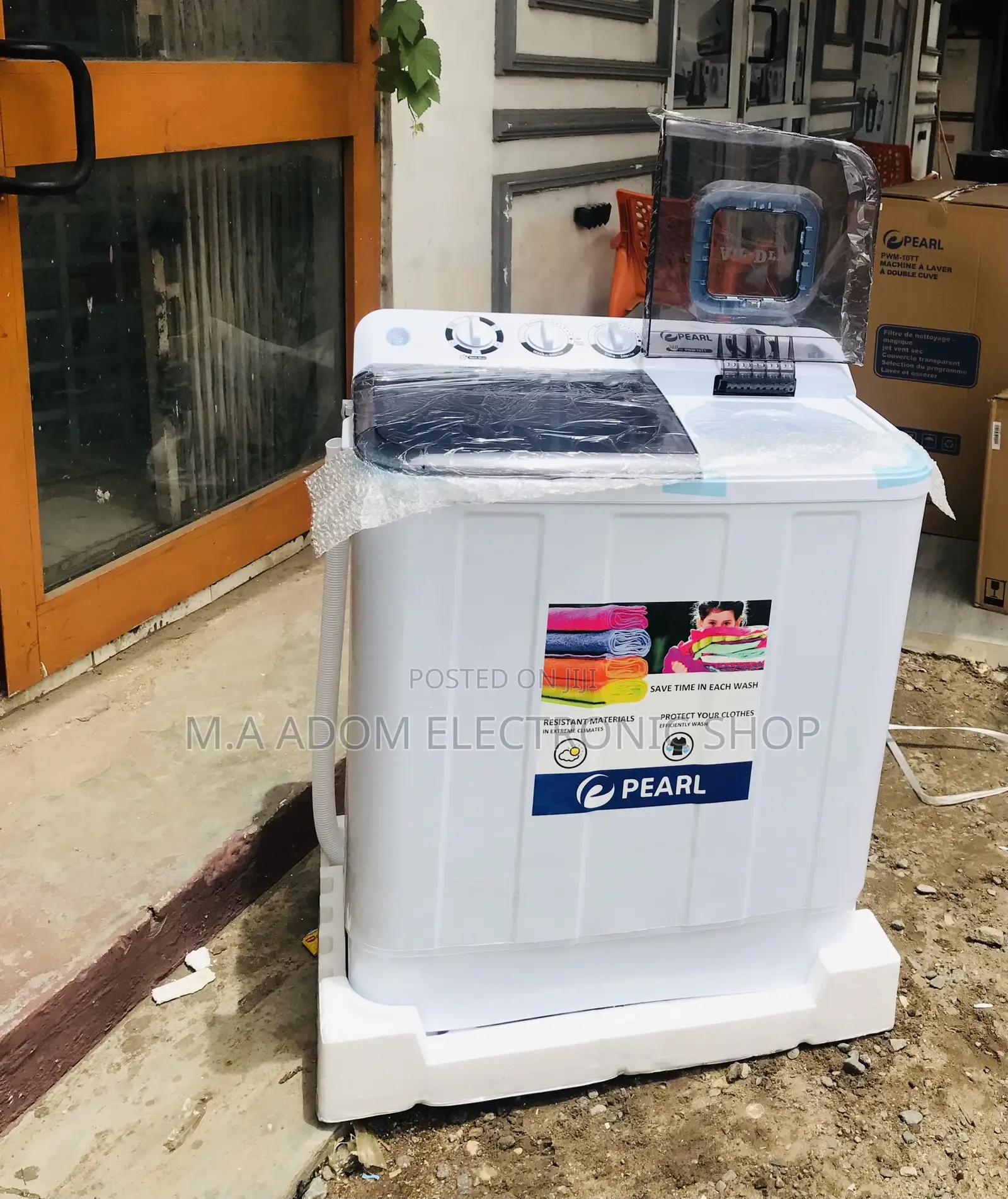 Authentic Nasco 10kg Semi-Automatic Washing Machine 