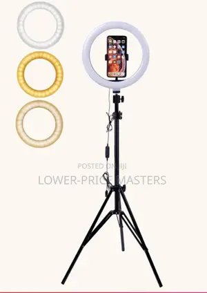 14” - 18” Led Ring Light With Adjustable Tripod Stand