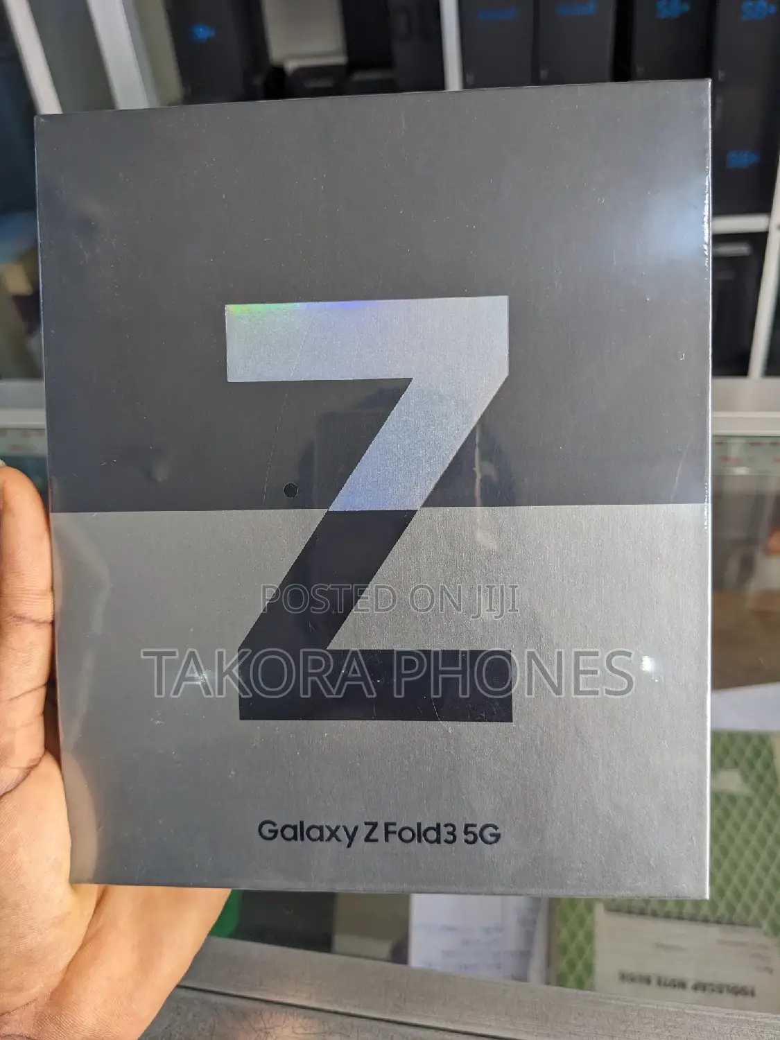 New Samsung Galaxy Z Fold3 5G 256 GB Silver