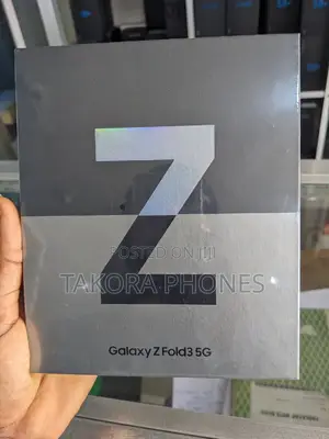 New Samsung Galaxy Z Fold3 5G 256 GB Silver