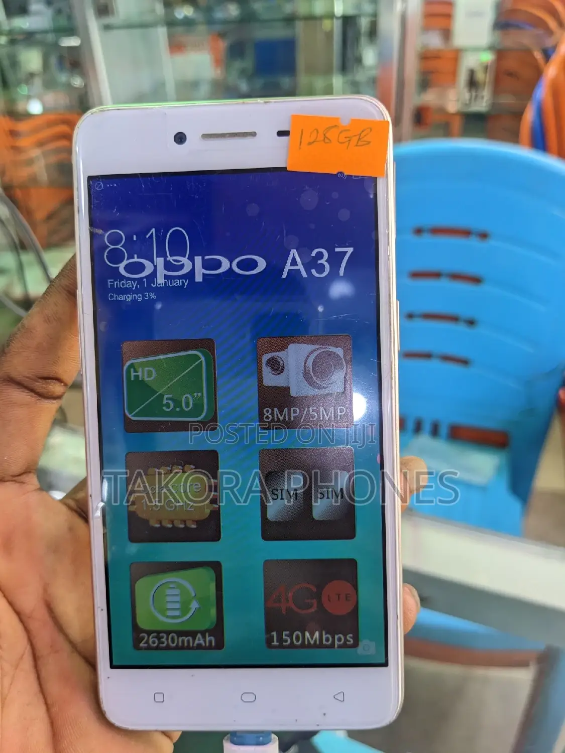 Oppo A37 64 GB Silver