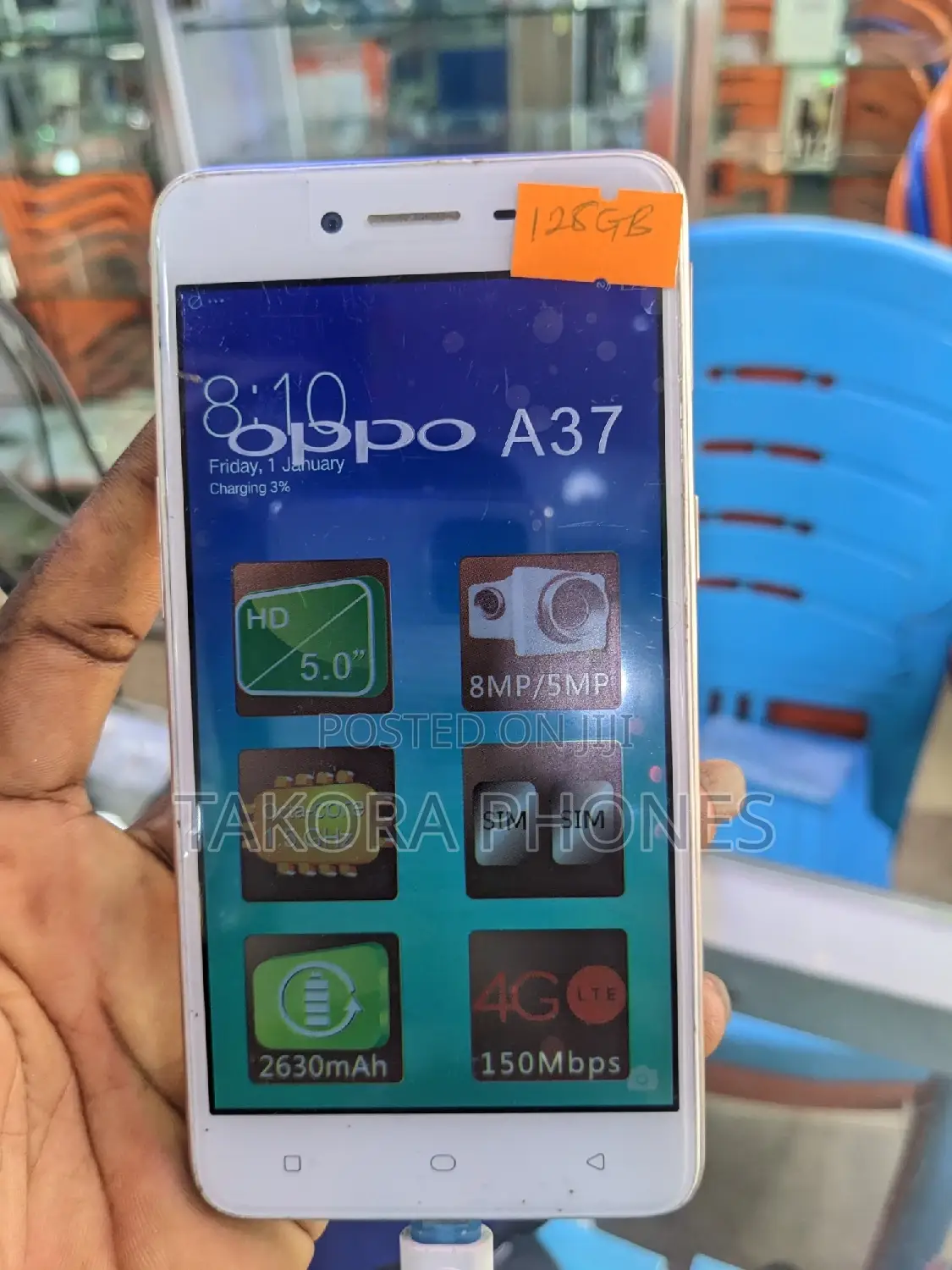 Oppo A37 64 GB Silver