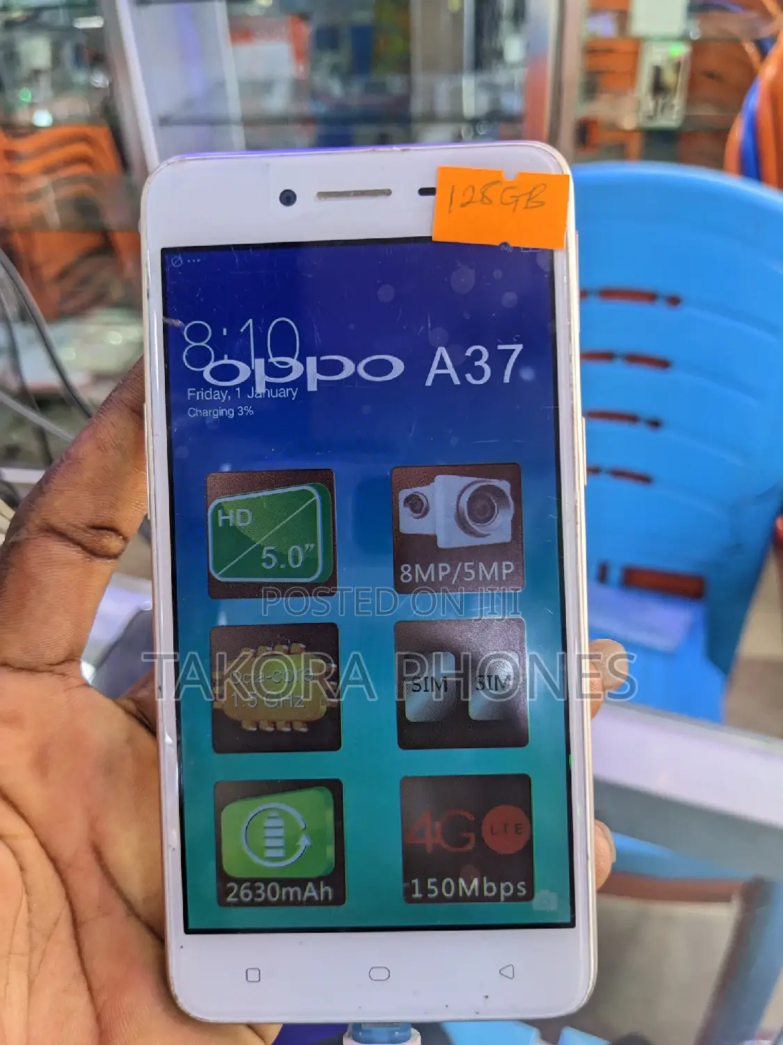 Oppo A37 64 GB Silver