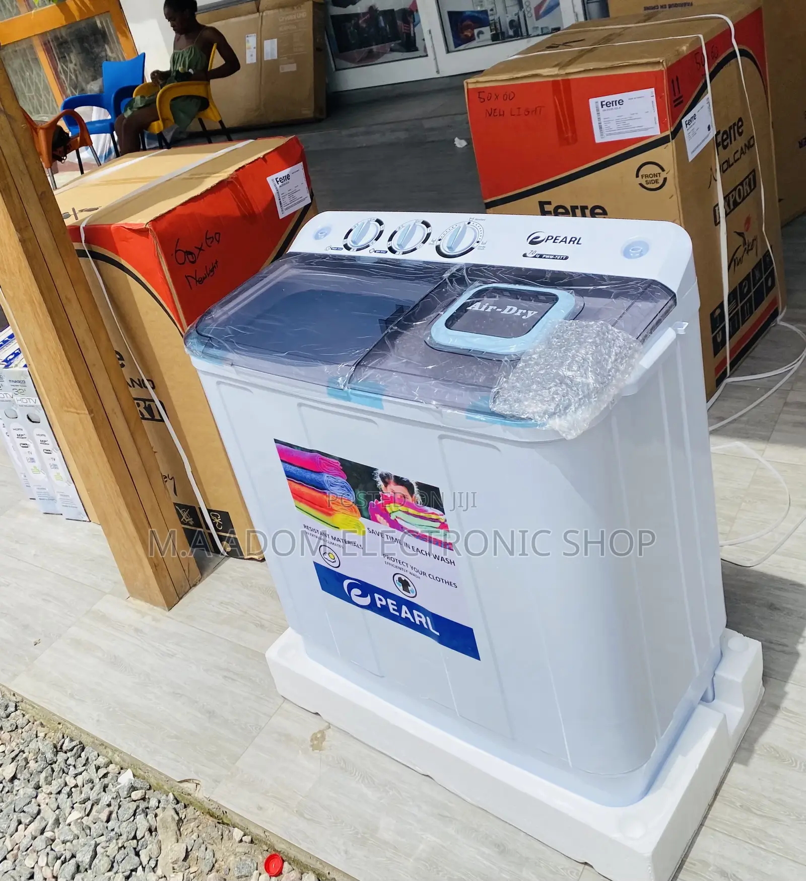 Purchase Classic Pearl 7kg Semi-Automatic Washing Machine.