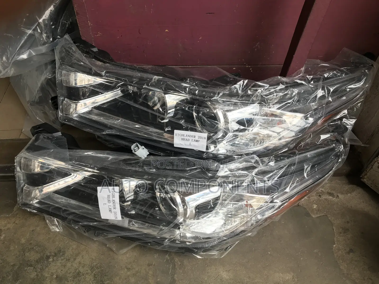 Toyota Highlander 2018 Headlights