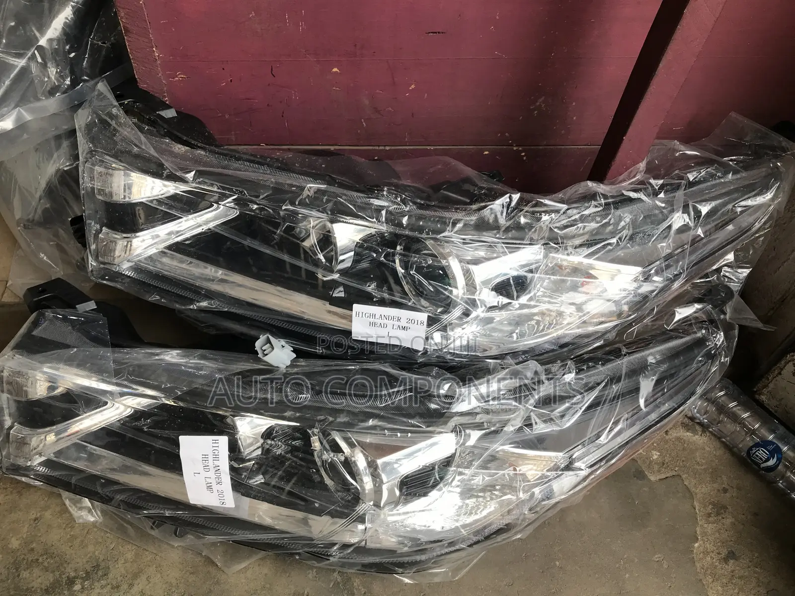Toyota Highlander 2018 Headlights