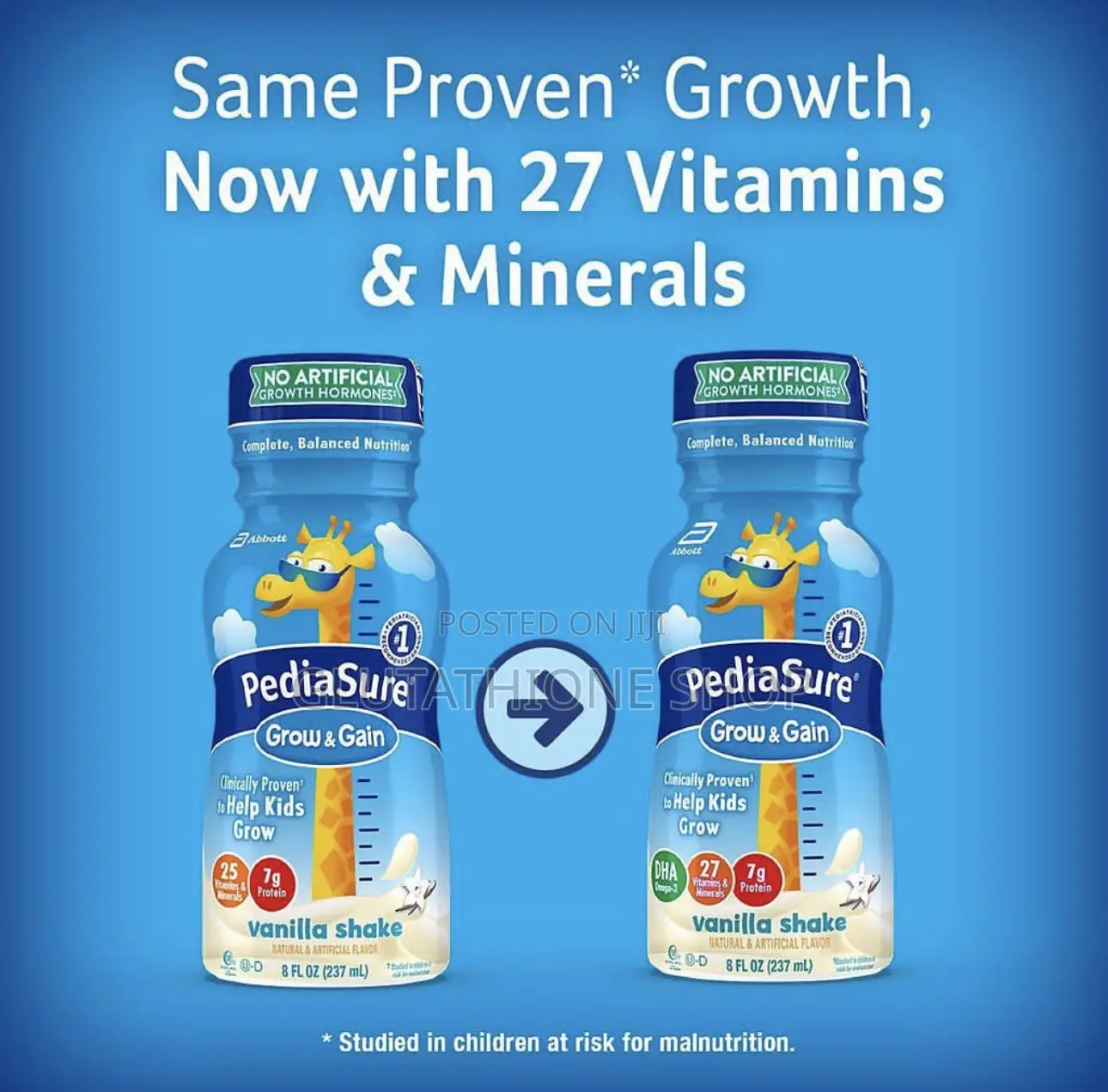 Pediasure Grow Gain With Immune Support Kids Protein Shake