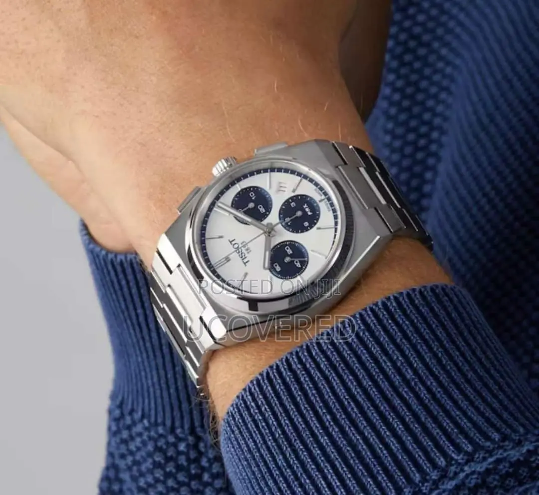 Tissot 3 Pin Chronographic Quartz Battery Watch