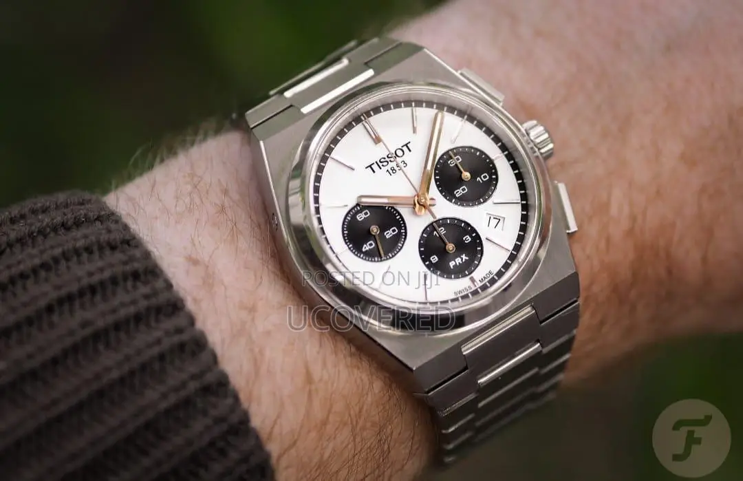 Tissot 3 Pin Chronographic Quartz Battery Watch