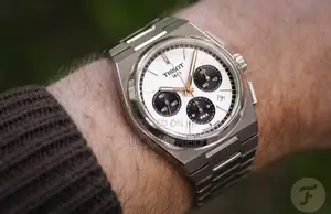Tissot 3 Pin Chronographic Quartz Battery Watch