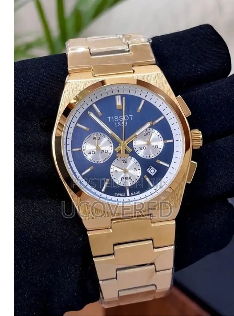 Tissot 3 Pin Chronographic Quartz Battery Watch