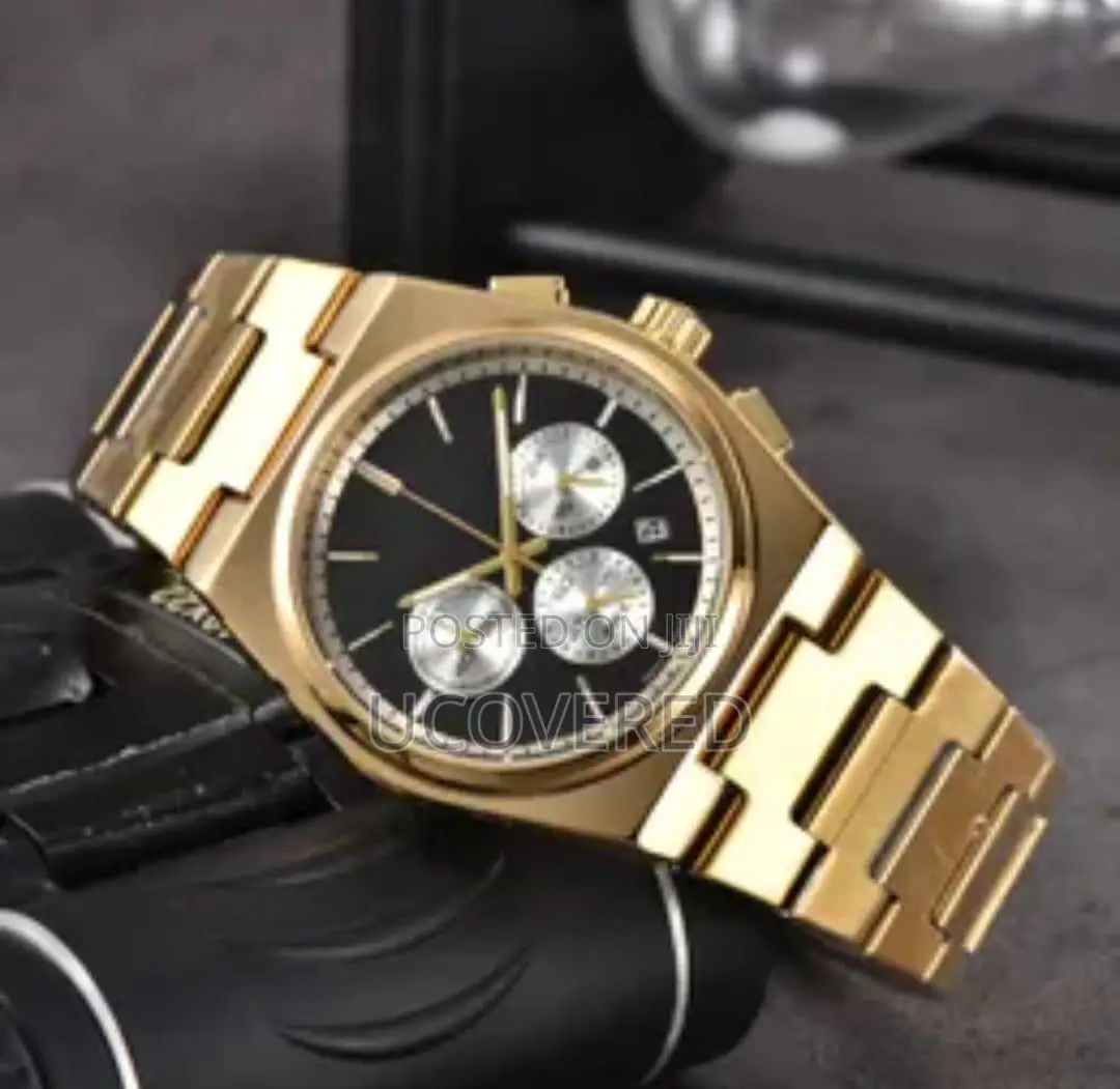 Tissot 3 Pin Chronographic Quartz Battery Watch