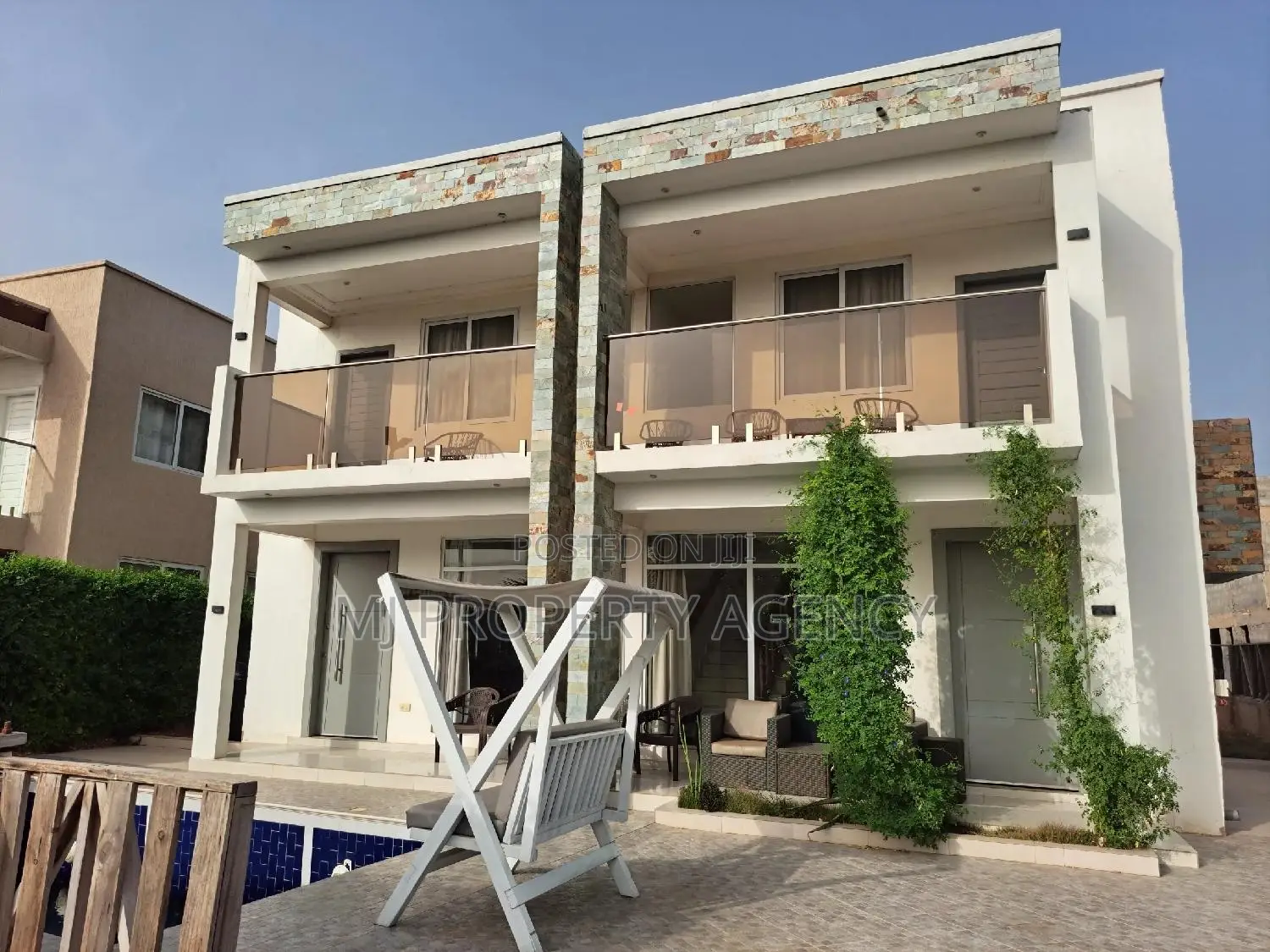 Furnished 3bdrm Duplex in Prampram Beach for sale