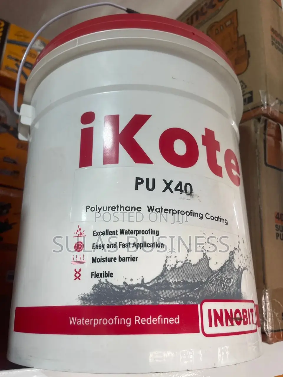 Waterproof Chemicals, Moisture Barrier.