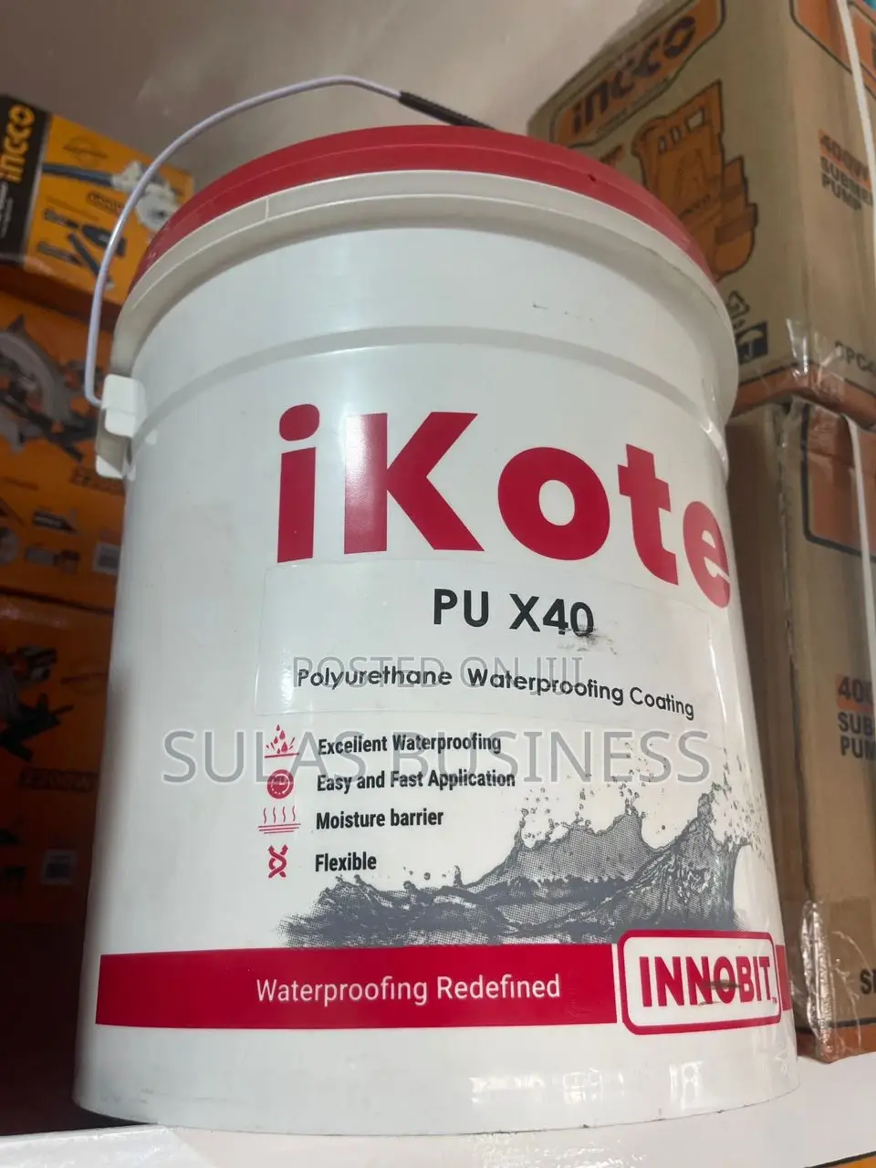Waterproof Chemicals, Moisture Barrier.