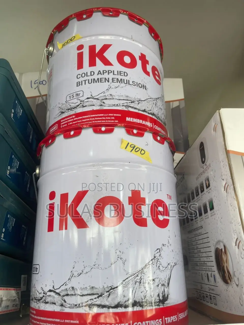 Waterproof Chemicals, Moisture Barrier.