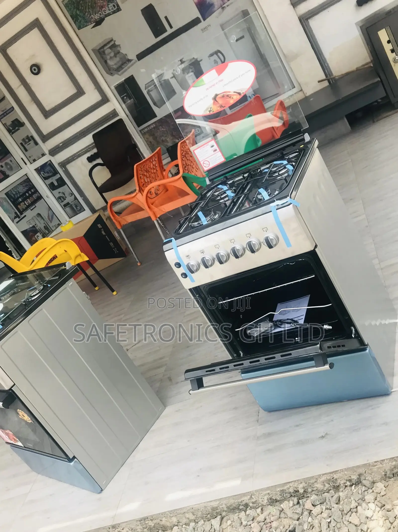 Oven With Grill 4 Gas Cooker Volcano 4 Gas Cooker 50x50
