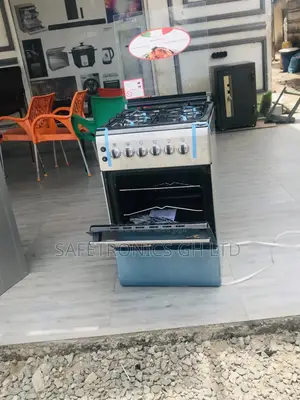 50x60 Oven With Grill Volcano Gray Glass Lid 4 Gas Cooker