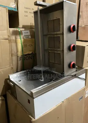 3 Burner Shawarma Machine