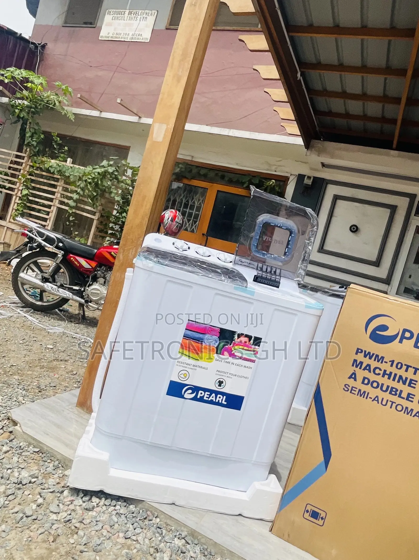 10kg Topload Pearl Electric Semiutomatic Washingmachine