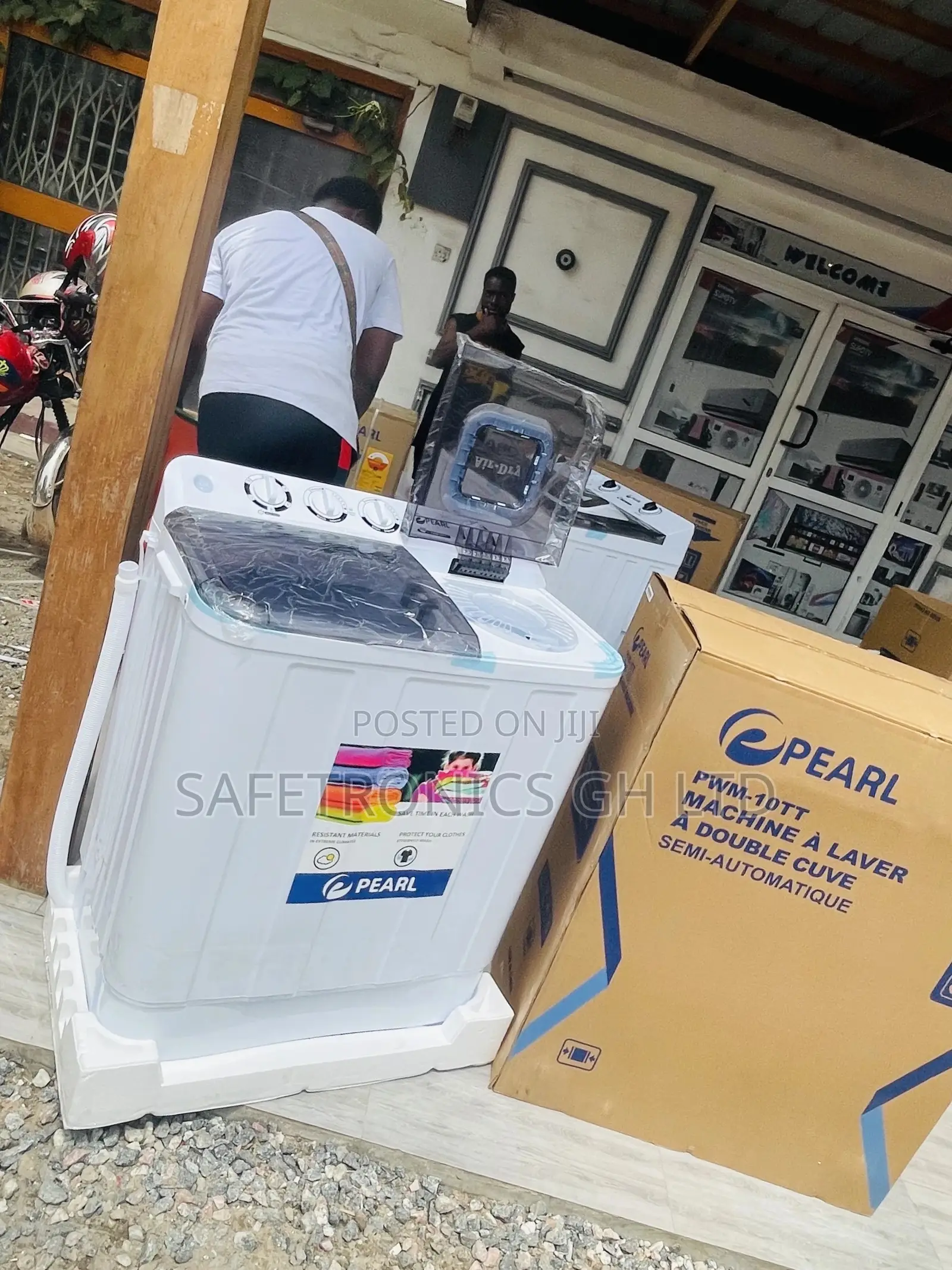  Semiautomatic Pearl Topload 10kg Washingmachine