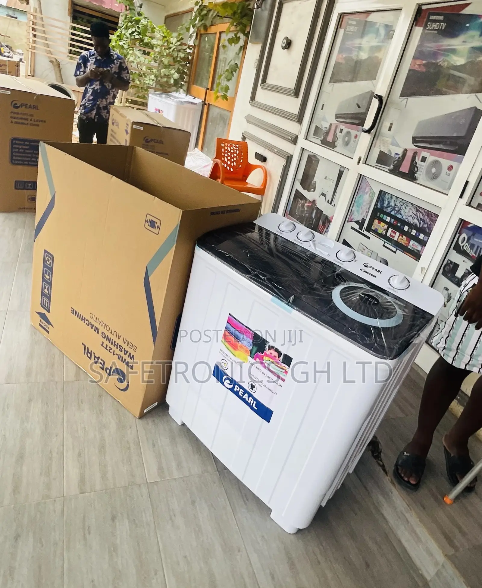 Electric Semiautomatic Pearl Topload 12kg Washingmachine
